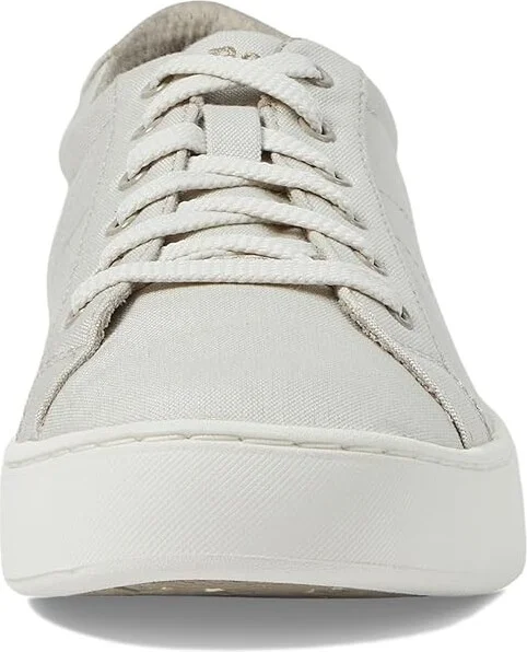 L.L.Bean Eco Bay Canvas Sneaker Lace-Up Women's Shoes Silver Birch : 6 B - Medium - Image 5
