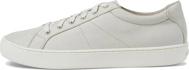 L.L.Bean Eco Bay Canvas Sneaker Lace-Up Women's Shoes Silver Birch : 6 B - Medium - Image 6