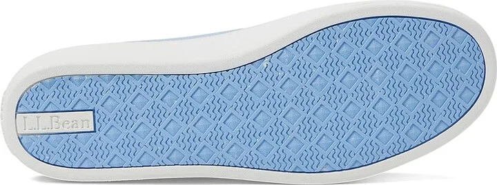 L.L.Bean Eco Bay Canvas Sneaker Lace-Up Women's Shoes Silver Birch : 6 B - Medium - Image 8