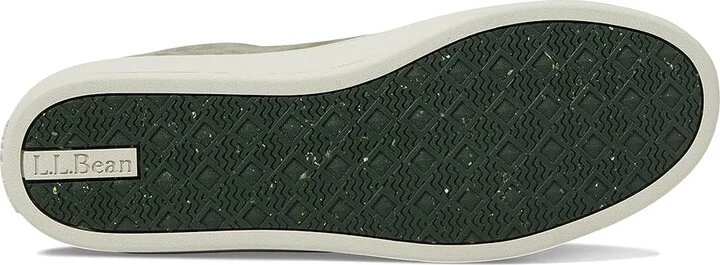 L.L.Bean Eco Bay Leather Oxford Women's Shoes Classic Sage : 6 B - Medium - Image 3