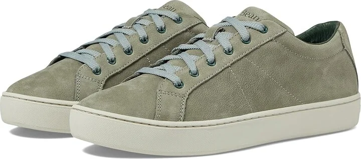 L.L.Bean Eco Bay Leather Oxford Women's Shoes Classic Sage : 6 B - Medium