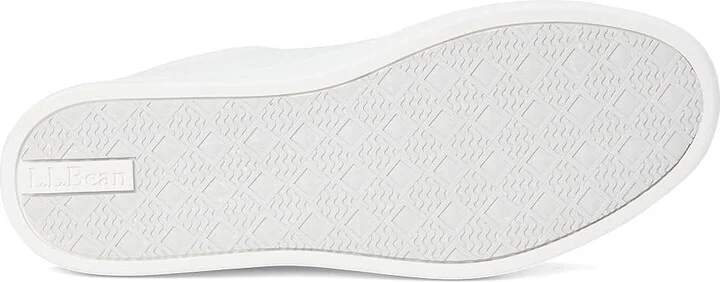 L.L.Bean Eco Bay Sneaker Leather Men's Lace-up Boots White : 11 D - Medium - Image 3