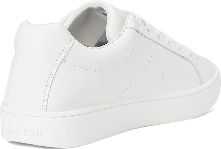 L.L.Bean Eco Bay Sneaker Leather Men's Lace-up Boots White : 11 D - Medium - Image 4