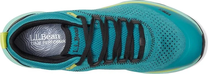 L.L.Bean Elevation Trail Runner Water Resistant Women's Shoes Silver Birch/Sage : 6.5 B - Medium, Synthetic - Image 7
