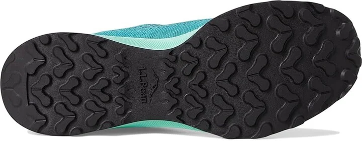 L.L.Bean Elevation Trail Runner Water Resistant Women's Shoes Silver Birch/Sage : 6.5 B - Medium, Synthetic - Image 8