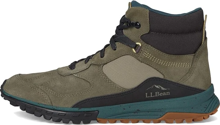 L.L.Bean Everywhere Explorer Mid Boot Men's Climbing Shoes Dusty Olive : 9 D - Medium, Synthetic - Image 6