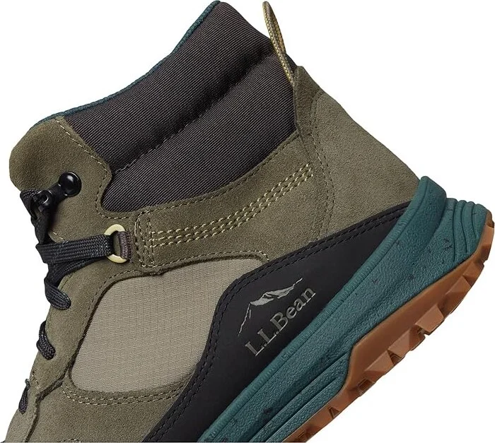 L.L.Bean Everywhere Explorer Mid Boot Men's Climbing Shoes Dusty Olive : 9 D - Medium, Synthetic - Image 7