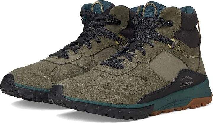 L.L.Bean Everywhere Explorer Mid Boot Men's Climbing Shoes Dusty Olive : 9 D - Medium, Synthetic