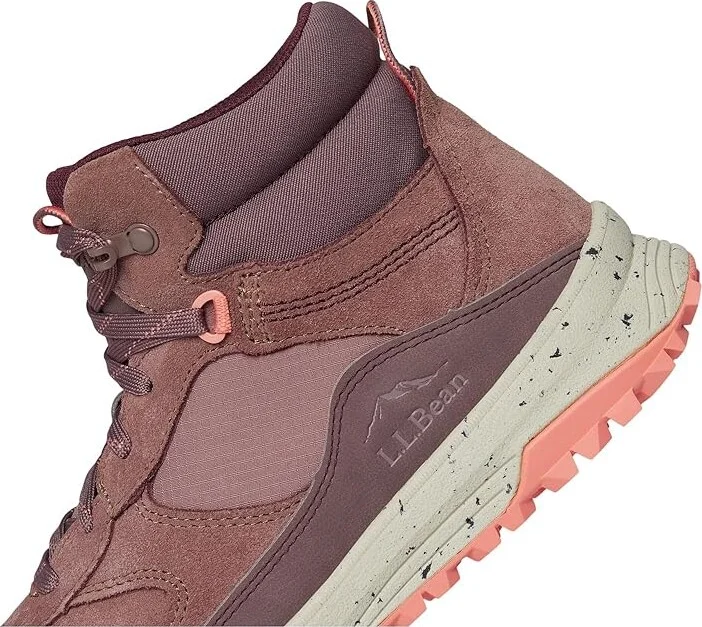 L.L.Bean Everywhere Explorer Mid Boot Women's Hiking Boots Mauve Taupe : 9.5 B - Medium, Synthetic - Image 7