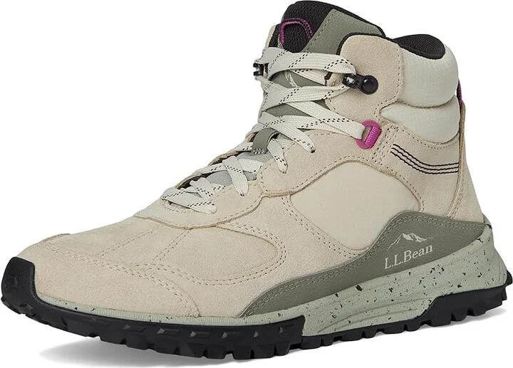 L.L.Bean Everywhere Explorer Mid Boot Women's Hiking Boots Mauve Taupe : 9.5 B - Medium, Synthetic - Image 11