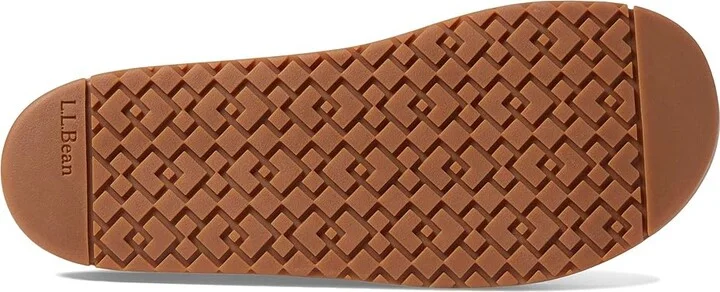 L.L.Bean Go Anywhere Flip-Flop Sandal Women's Shoes Tawny Rose : 10 B - Medium, Leather - Image 3