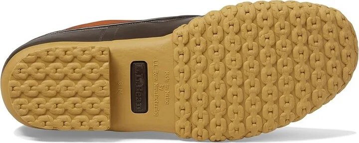 L.L.Bean Gumshoe Men's Shoes Tan/Bean Boot Brown/Gum : 7 D - Medium, Leather/Rubber - Image 3