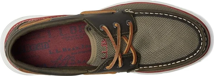 L.L.Bean Kennebec Shoe 3 Eye Men's Shoes Dark Earth : 7 D - Medium, Leather - Image 7