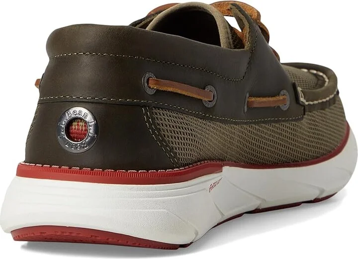 L.L.Bean Kennebec Shoe 3 Eye Men's Shoes Dark Earth : 7 D - Medium, Leather - Image 9