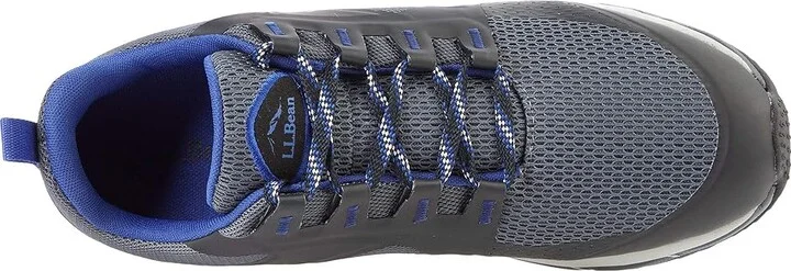 L.L.Bean North Peak Ventilated Trail Shoe 3 Men's Shoes Black/Indigo Ink : 11 D - Medium, Textile/Synthetic - Image 2