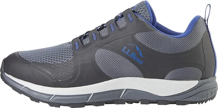 L.L.Bean North Peak Ventilated Trail Shoe 3 Men's Shoes Black/Indigo Ink : 11 D - Medium, Textile/Synthetic - Image 6