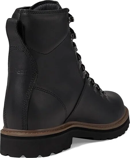 L.L.Bean Portland Boot Lace Up Men's Boots Classic Black : 12 D - Medium, Leather/Rubber - Image 4