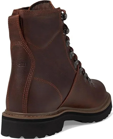 L.L.Bean Portland Boot Lace Up Men's Boots Classic Black : 12 D - Medium, Leather/Rubber - Image 9