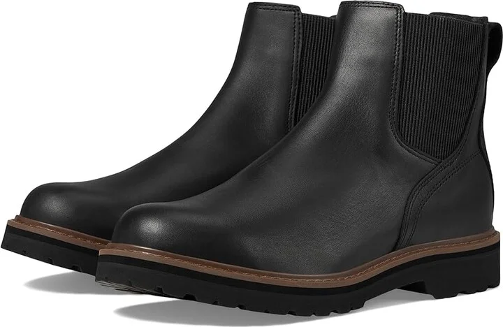 L.L.Bean Portland Chelsea Boot Men's Boots Classic Black : 12 D - Medium, Leather/Rubber