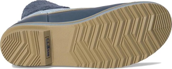 L.L.Bean Rangeley Pac Boot Ankle Water Resistant Insulated Women's Shoes Taupe/Natural : 6 B - Medium, Leather - Image 8