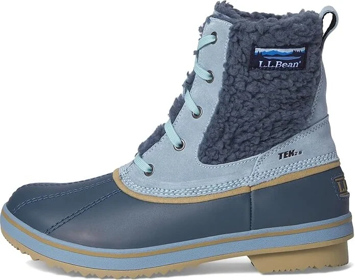 L.L.Bean Rangeley Pac Boot Ankle Water Resistant Insulated Women's Shoes Taupe/Natural : 6 B - Medium, Leather - Image 11