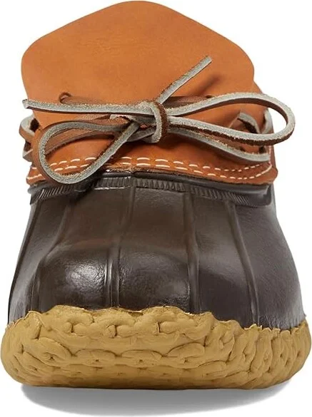 L.L.Bean Rubber Moc Men's Rain Boots Tan/Bean Boot Brown/Gum : 9 D - Medium, Leather/Rubber - Image 5