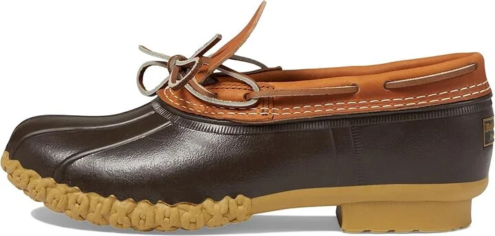 L.L.Bean Rubber Moc Men's Rain Boots Tan/Bean Boot Brown/Gum : 9 D - Medium, Leather/Rubber - Image 6