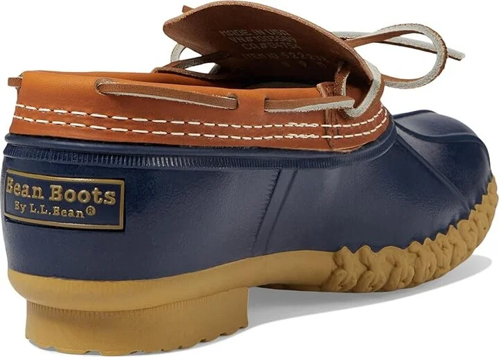 L.L.Bean Rubber Moc Women's Racing Boots Tan/Bright Navy/Gum : 10 B - Medium - Image 4