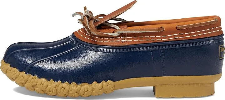 L.L.Bean Rubber Moc Women's Racing Boots Tan/Bright Navy/Gum : 10 B - Medium - Image 6