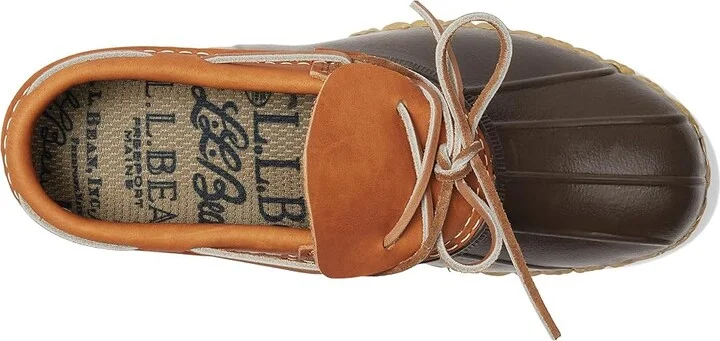 L.L.Bean Rubber Moc Women's Racing Boots Tan/Bright Navy/Gum : 10 B - Medium - Image 7