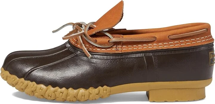 L.L.Bean Rubber Moc Women's Racing Boots Tan/Bright Navy/Gum : 10 B - Medium - Image 11