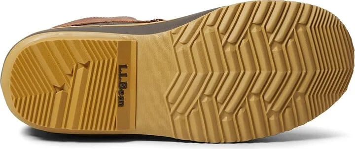 L.L.Bean Snow Boot Tumbled Leather Lace Men's Shoes Maple : 8 D - Medium, Leather/Synthetic - Image 3