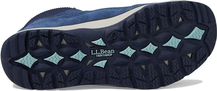 L.L.Bean Snow Sneaker 5 Ankle Boot Water Resistant Insulated Pull-On Women's Boots Bright Mariner/Classic Navy : 9 B - Medium - Image 3