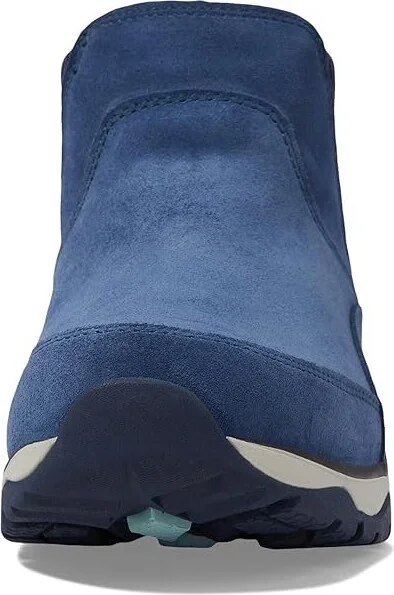 L.L.Bean Snow Sneaker 5 Ankle Boot Water Resistant Insulated Pull-On Women's Boots Bright Mariner/Classic Navy : 9 B - Medium - Image 5