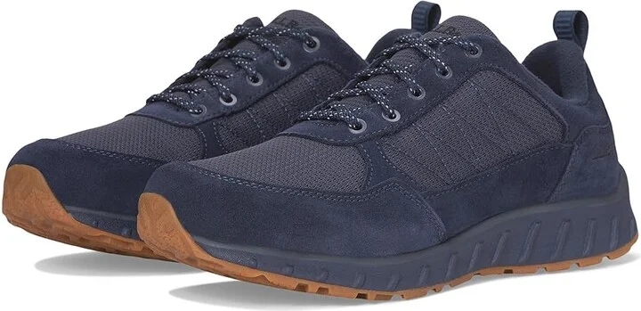 L.L.Bean Snow Sneaker 5 Low Water Resistant Insulated Lace-Up Men's Shoes Carbon Navy/Carbon Navy : 7 D - Medium, Leather