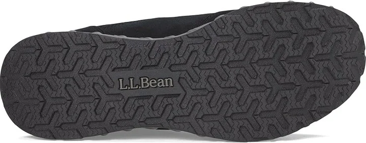 L.L.Bean Snow Sneaker 5 Low Waterproof Insulated Slip-On Men's Shoes Black/Black : 7.5 D - Medium, Suede - Image 3