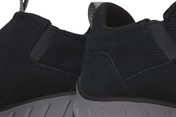 L.L.Bean Snow Sneaker 5 Low Waterproof Insulated Slip-On Men's Shoes Black/Black : 7.5 D - Medium, Suede - Image 7