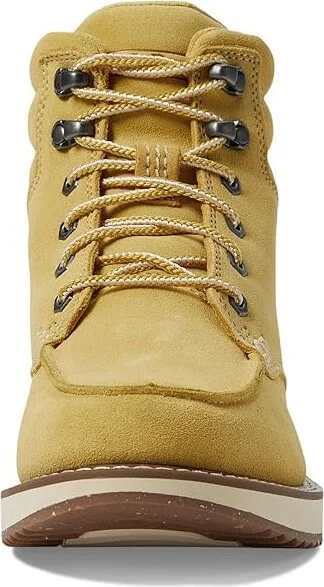 L.L.Bean Stoington Boot Moc Toe Suede Women's Boots Light Gold : 10 B - Medium - Image 2