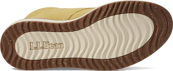 L.L.Bean Stoington Boot Moc Toe Suede Women's Boots Light Gold : 10 B - Medium - Image 3