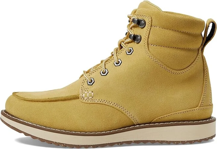 L.L.Bean Stoington Boot Moc Toe Suede Women's Boots Light Gold : 10 B - Medium - Image 6