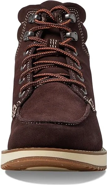 L.L.Bean Stonington Boot Moc Toe Suede Men's Boots Deepest Brown : 7.5 D - Medium, Synthetic - Image 2