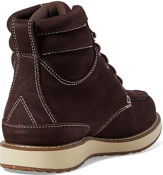 L.L.Bean Stonington Boot Moc Toe Suede Men's Boots Deepest Brown : 7.5 D - Medium, Synthetic - Image 4