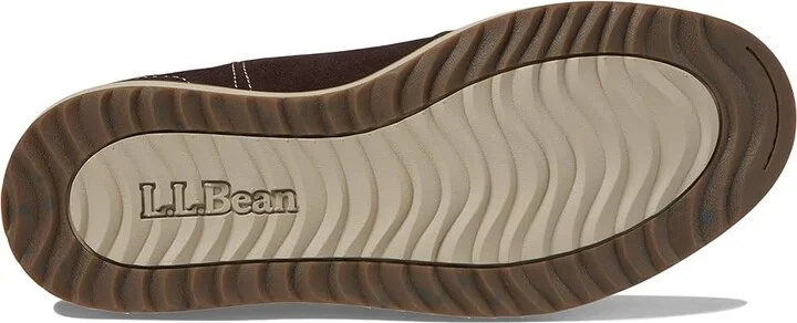 L.L.Bean Stonington Chelsea Boot Suede Men's Boots Deepest Brown : 10 D - Medium, Rubber/Suede - Image 3