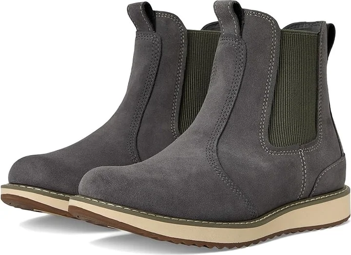L.L.Bean Stonington Chelsea Boot Suede Women's Boots Graphite : 11 B - Medium, Rubber/Suede