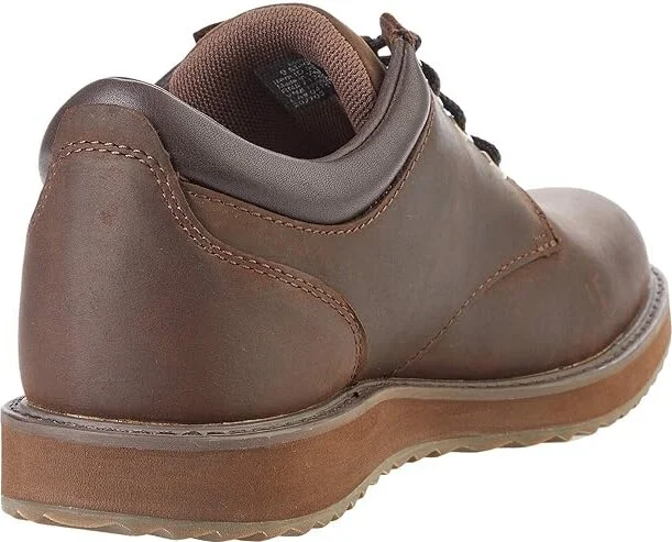 L.L.Bean Stonington Oxford Shoes Plain Toe Men's Shoes Deepest Brown : 10.5 EE - Wide, Leather - Image 4