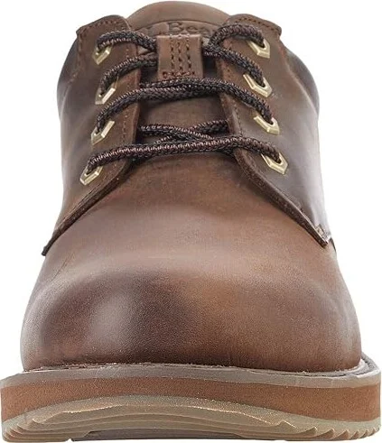 L.L.Bean Stonington Oxford Shoes Plain Toe Men's Shoes Deepest Brown : 10.5 EE - Wide, Leather - Image 5