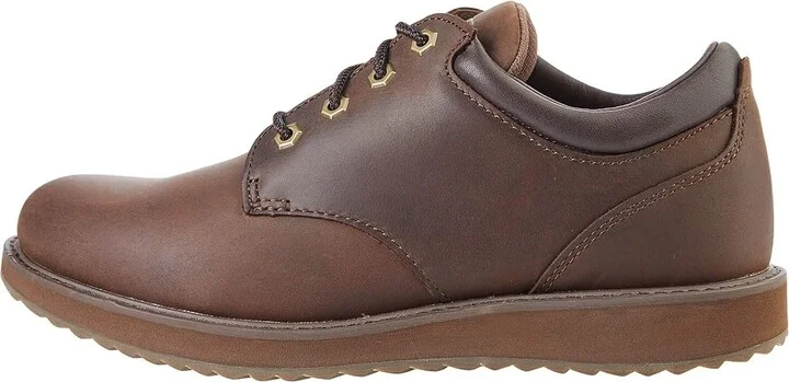 L.L.Bean Stonington Oxford Shoes Plain Toe Men's Shoes Deepest Brown : 10.5 EE - Wide, Leather - Image 6