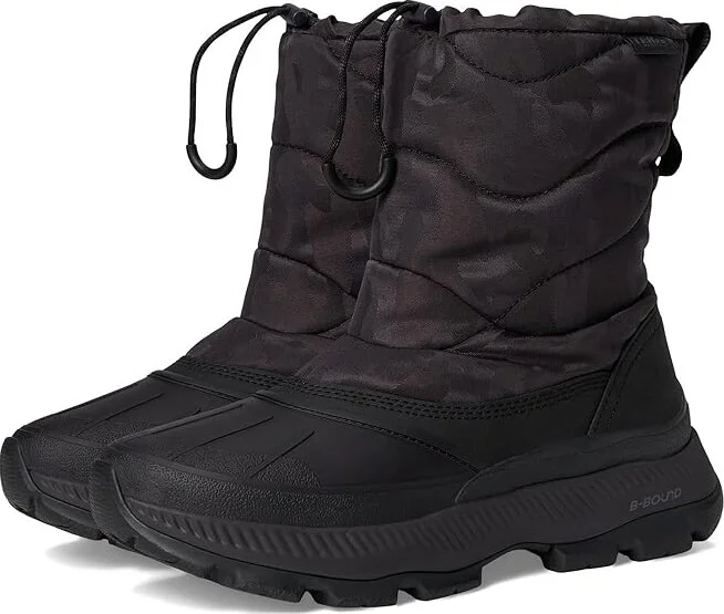 L.L.Bean Storm Chaser 6 Boot Quilted Waterproof Insulated Pull On Women's Boots Classic Black : 7 B - Medium, Leather/Rubber