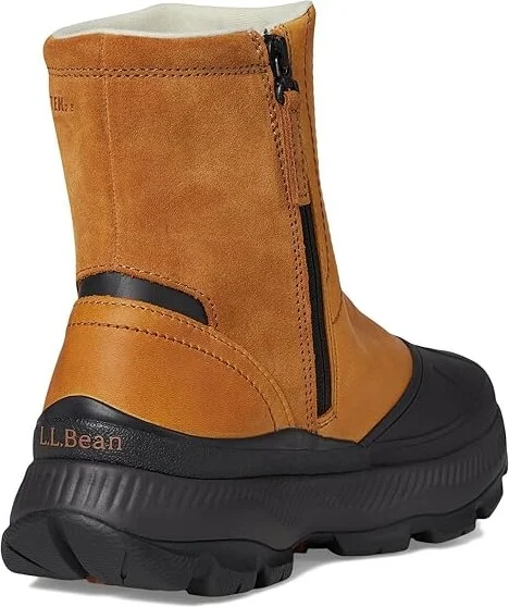 L.L.Bean Storm Chaser 6 Boot Waterproof Insulated Pull On Women's Boots Glazed Ginger : 7 B - Medium, Leather - Image 4