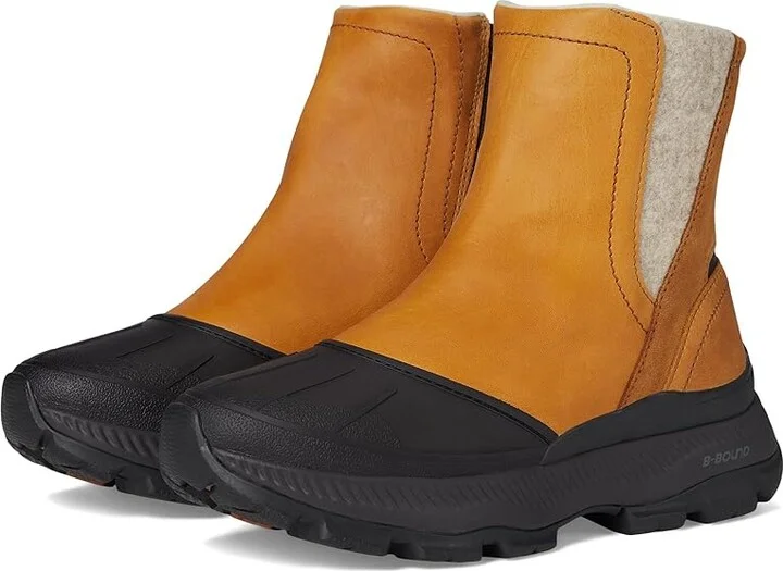 L.L.Bean Storm Chaser 6 Boot Waterproof Insulated Pull On Women's Boots Glazed Ginger : 7 B - Medium, Leather